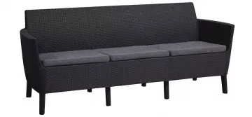 SALEMO 3 seater sofa - grafit