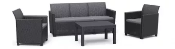 CLAIRE 5 SEATERS set - grafit