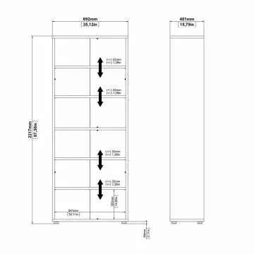 Kninica Office 421 - biela