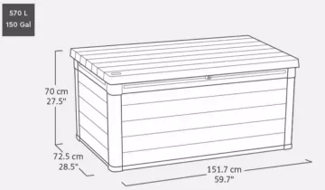 CORTINA lon box 570 L