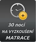 30 noc na vyskanie matraca